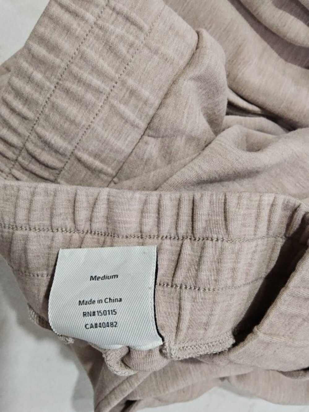 Varley Wide-Leg Lounge Pants and Top Set - Light Mauve - Picture 4 of 4